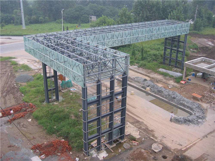 西藏收费站网架